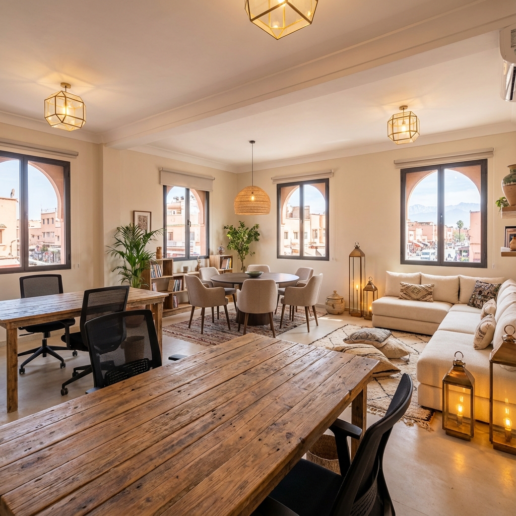 Mobilier de bureau ergonomique et moderne au Maroc